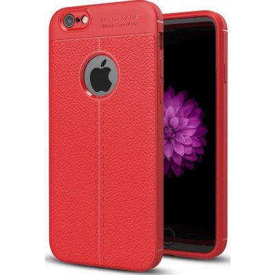 Pouzdro FOCUS RUBBER LEATHER APPLE IPHONE 6 PLUS/6S PLUS Červené – Zboží Mobilmania