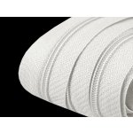Zip spirálový 3 mm - metráž - různé barvy Zip spirálový 3 mm: 101 Bílá – Zboží Dáma