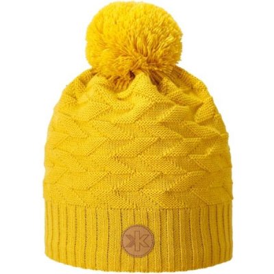 Kama pletená merino čepicekadze AW71 žlutá – Sleviste.cz