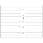 Filofax Poznámkový papír, linkovaný bílý formát A8 – Zboží Živě