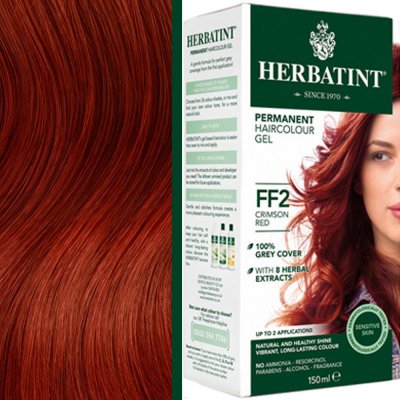Herbatint permanentní barva na vlasy karmínová červená FF2 150 ml