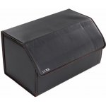 Organizér do kufru auta CAR COMPACT LEATHER L, 2 přihrádky, skládací, s víkem SIXTOL – Sleviste.cz