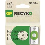 GP ReCyko C 3000mAh 2ks 1032322301 – Zboží Živě