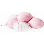 Vajíčka závěs pvc 6ks/6cm růžová – Hledejceny.cz