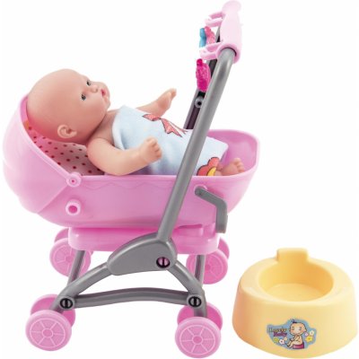 Teddies Miminko kloubová 12 cm v kočárku – Sleviste.cz