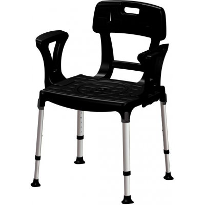 DMA EH-CMDBA -černá Toaletní židle 4v1 – Zboží Dáma