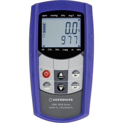 Greisinger GMH5630 multifunkční měřicí přístroj koncentrace O2, saturace O2, tlak, teplota – Zbozi.Blesk.cz