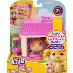LITTLE LIVE PETS Mama Surprise Křeček s dětmi mini křeček – Zboží Dáma
