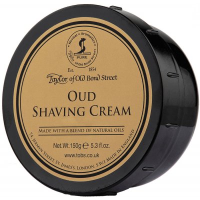 Taylor of Old Bond Street Oud Shaving Cream krém na holení 150 ml – Zboží Mobilmania