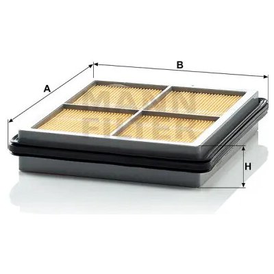 MANN FILTER Vzduchový filtr C 2138/3 – Hledejceny.cz