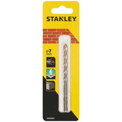 STA58002 STANLEY PŘESNÝ VRTÁK DO ZDIVA Ø 7,0 X 100/60 MM – Hledejceny.cz