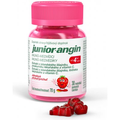 Laboratoria Natury Junior-angin imuno-medvídci 30 ks – Hledejceny.cz