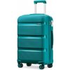 Cestovní kufr Kono Classic 2 Kufr spinner Modrozelená 40 l