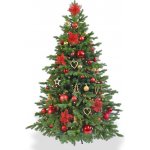 Laalu.cz Ozdobený stromeček VÁNOČNÍ HVĚZDY 180 cm – Zboží Dáma