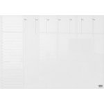 Nobo Plánovací tabule Home, akrylová, týdenní, nástěnná/ na stůl, A3, NOBO 1915615 238211 – Zboží Živě