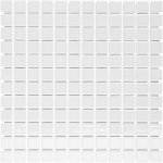 Fin AF230051 čtverec 2,3 x 2,3 cm bílá lesklá 1ks – Sleviste.cz