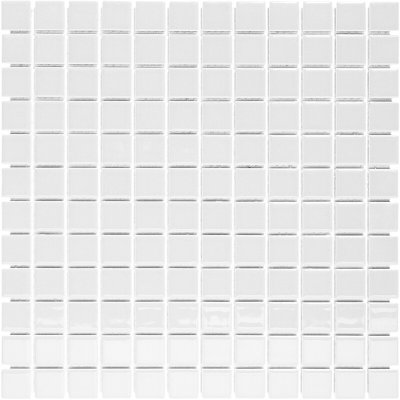 Fin AF230051 čtverec 2,3 x 2,3 cm bílá lesklá 1ks – Sleviste.cz