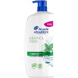 Head & Shoulders Menthol Fresh Šampon proti Lupům 800 ml Pumpička. Každodenní Použití