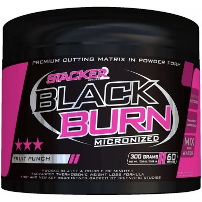 Stacker Black Burn Micronized 300 g – Hledejceny.cz