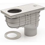 Chuděj Geiger se spodním odtokem Standard DN 110 šedý – Zboží Mobilmania