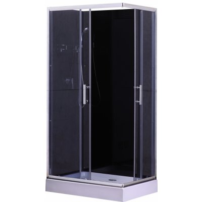 Savana Veduta Kira Black 120x80 sprchový box – Sleviste.cz