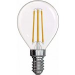 Emos LED žárovka Filament Mini Globe E14 3,4 W 40 W 470 lm teplá bílá – Zboží Mobilmania