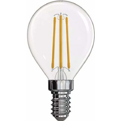 Emos LED žárovka Filament Mini Globe E14 3,4 W 40 W 470 lm teplá bílá – Zboží Mobilmania