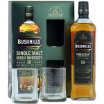 Bushmills 10y 40% 0,7 l (dárkové balení 2 sklenice) – Zboží Dáma