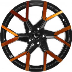 Barracuda Tzunamee EVO 8x18 5x114,3 ET40 gloss black flash orange