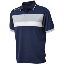 Backtee Mens Front Polo navy