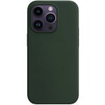 AppleKing silikonový kryt s MagSafe pro iPhone 14 Pro - tmavě zelený – Zboží Mobilmania