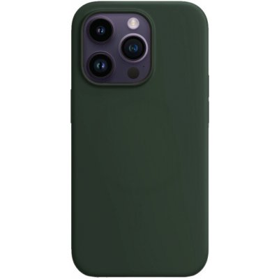 AppleKing silikonový kryt s MagSafe pro iPhone 14 Pro - tmavě zelený – Zboží Mobilmania