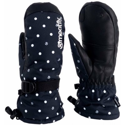 Meatfly rukavice Manson black dots – Sleviste.cz