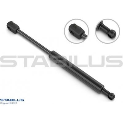 Pneumatický tlumič, zavazadlový / nákladový prostor STABILUS 024263 | Zboží Auto