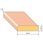 Lišta krycí – 29 × 7 × 2000 mm – Zboží Mobilmania