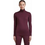 ICEBREAKER Wmns 200 Oasis LS Half Zip Dark Berry – Zboží Dáma
