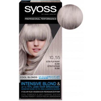 Syoss Blond Cool Blonds barva na vlasy Ultra Platinová Blond 10-55 – Hledejceny.cz