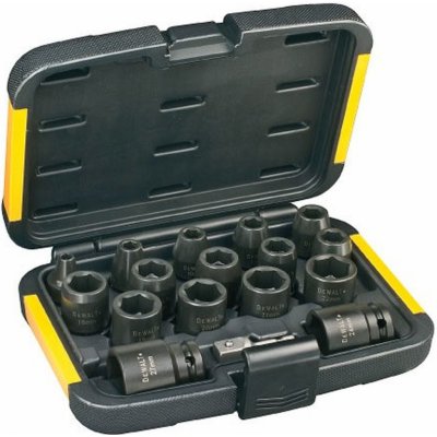 17dílná sada klíčů pro rázový utahovák DT7506 DeWALT – Zboží Mobilmania