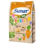 Sunar BIO Party mix hráškové a mrkvové křupky 45 g – Zboží Dáma