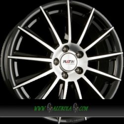 Platin P74 7,5x18 5x112 ET51 black polished