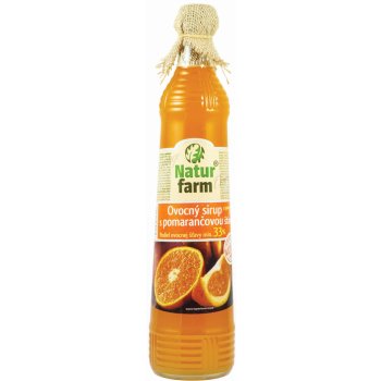 Natur farm sirup pomeranč, 0,7 l