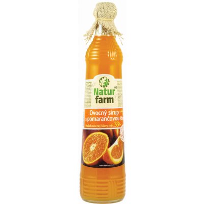 Natur farm sirup pomeranč, 0,7 l