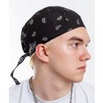 šátek na hlavu/čepička black Paisley – Sleviste.cz