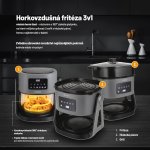 Lauben Glass&Grill Air Fryer 3in1 5500BG – Zboží Dáma