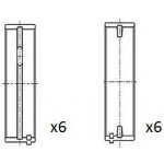 Hlavní ložiska klikového hřídele FAI AutoParts BM1062-050 – Hledejceny.cz
