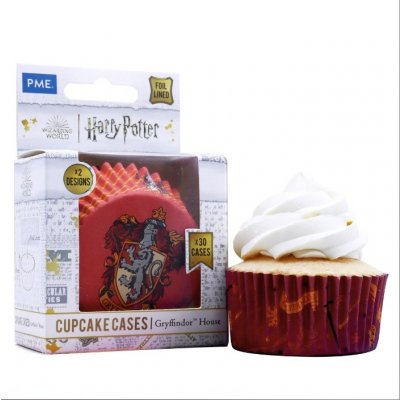 PME Harry Potter košíčky na muffiny s alobalovým vnitřkem Nebelvír (30 ks) – Sleviste.cz