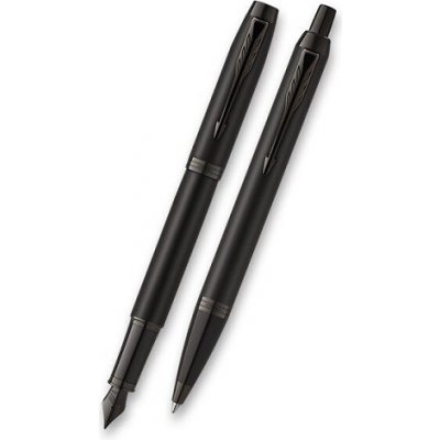 Parker 2229 IM Achromatic Black BT sada plnicí pero a kuličková tužka – Zbozi.Blesk.cz