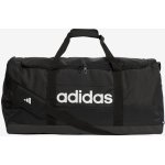 adidas Linear Duffel L BLACK/BLACK/WHITE černá 65 L – Zboží Dáma