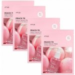 Anua Peach 70 Niacin Brightening Collagen Mask Rozjasňující plátýnková maska s kolagenem 38 g – Zboží Dáma