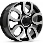 Racing Line L1291 7x17 5x98 ET41 black polished – Hledejceny.cz